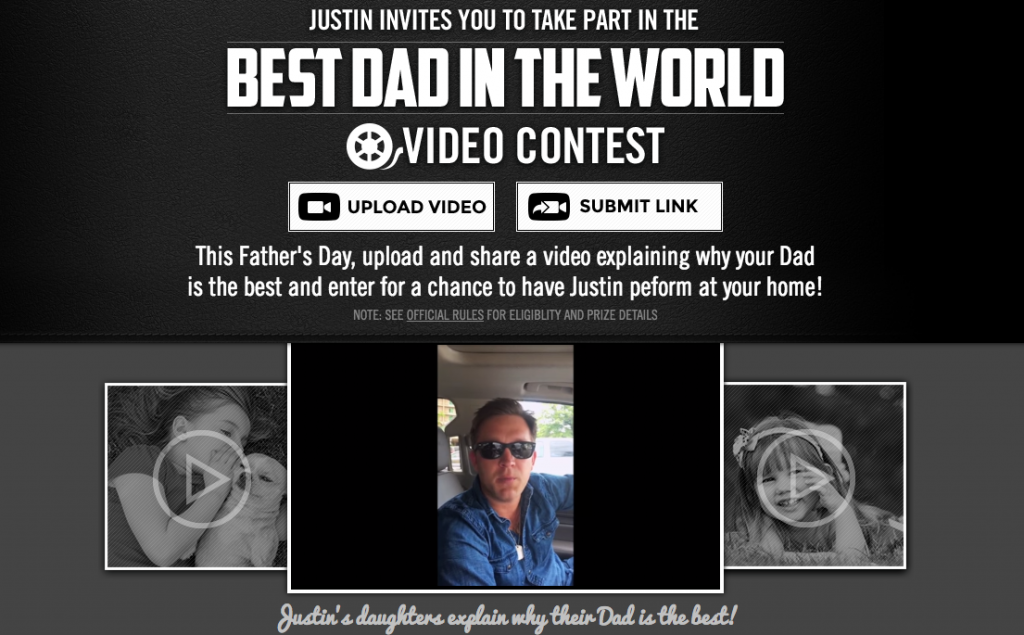 Justin Moore Father's Day