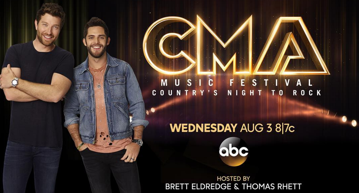 Thomas Rhett and Brett Eldredge Reunite to Host the 2016 CMA Music Festival: Country’s Night to Rock Telecast this Summer