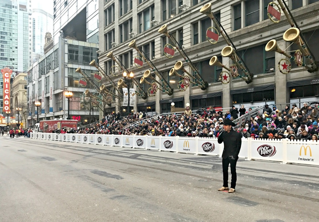 Craig Campbell Performs “Outskirts of Heaven” at McDonald’s Thanksgiving Parade in Chicago Craig Campbell Performs “Outskirts of Heaven” at McDonald’s Thanksgiving Parade in Chicago