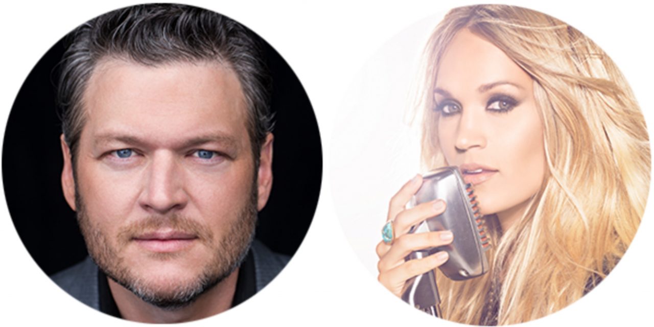 Blake Shelton & Carrie Underwood Receive Top Honors in Rare Country Awards