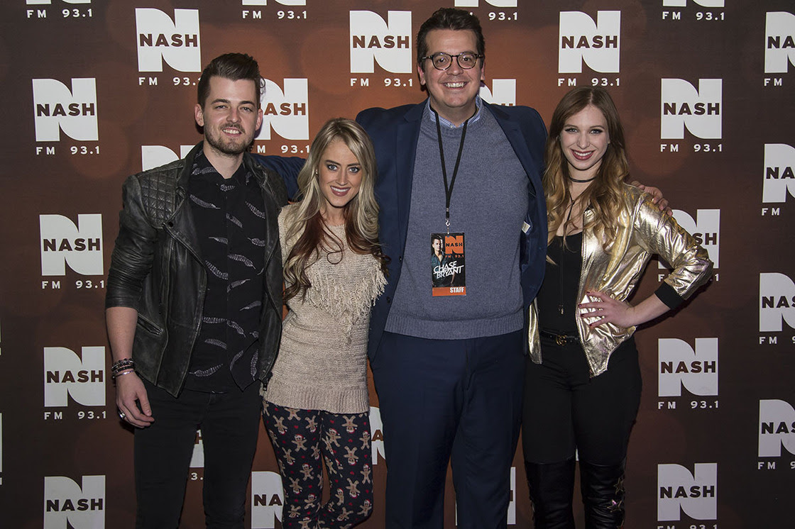 Olivia Lane Spread Holiday Cheer with Chase Bryant and Brooke Eden at NASH FM’s Very Country Christmas Bash Olivia Lane Spread Holiday Cheer with Chase Bryant and Brooke Eden at NASH FM’s Very Country Christmas Bash