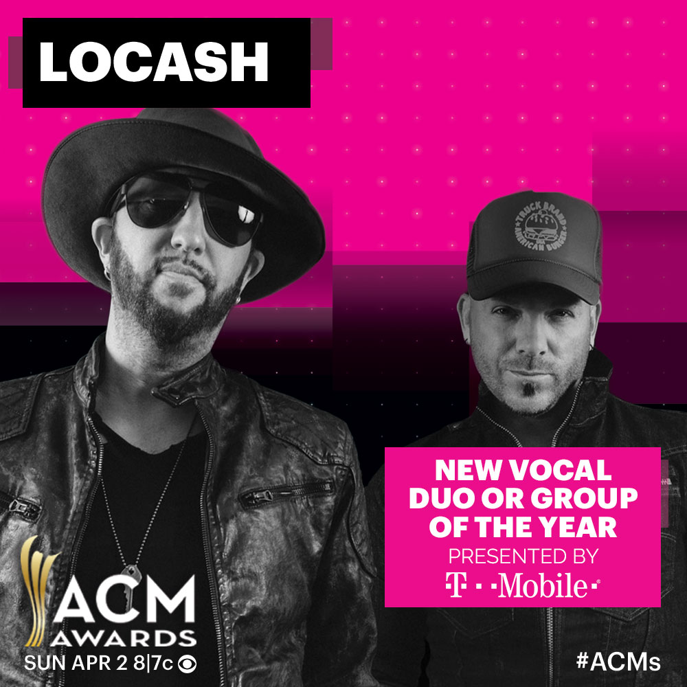 LOCASH Reacts to ACM Nomination for ‘New Vocal Duo or Group of the Year’