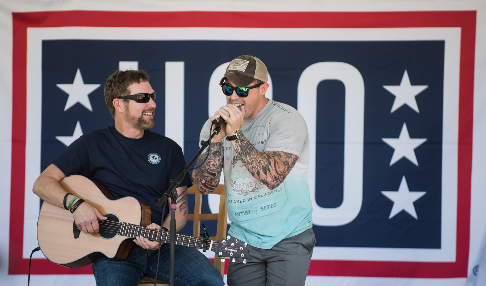 Craig Morgan Returns from Weeklong USO Tour with Vice Chairman of the Joint Chiefs of Staff