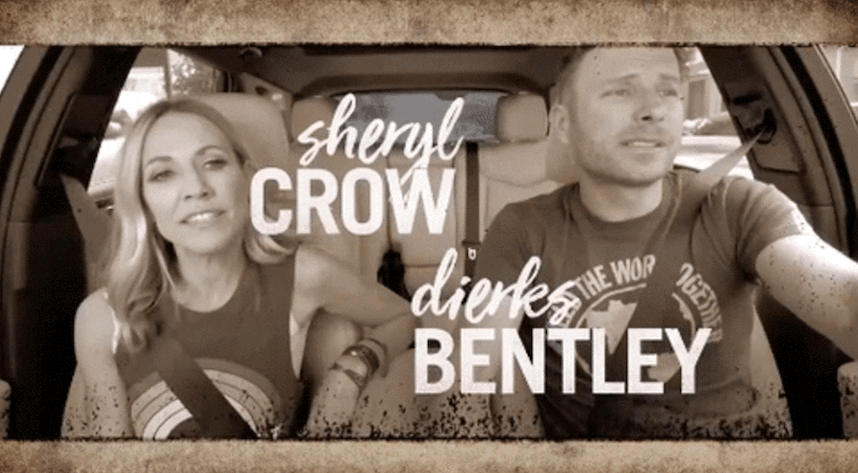 Dierks Bentley and Sheryl Crow Team Up for Special “Carpool Karaoke”