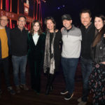 Pictured (L-R): Blake McDaniel (Agent, CAA), Scott McGhee (President, McGhee Entertainment), Jillian Jacqueline, Sally Williams (GM, Grand Ole Opry; Sr. VP Programming & Artist Relations, Opry Entertainment), Clay Hunnicutt (President, Big Loud Records), Marc Dennis (Agent, CAA), Jensen Sussman (President, Sweet Talk Publicity)