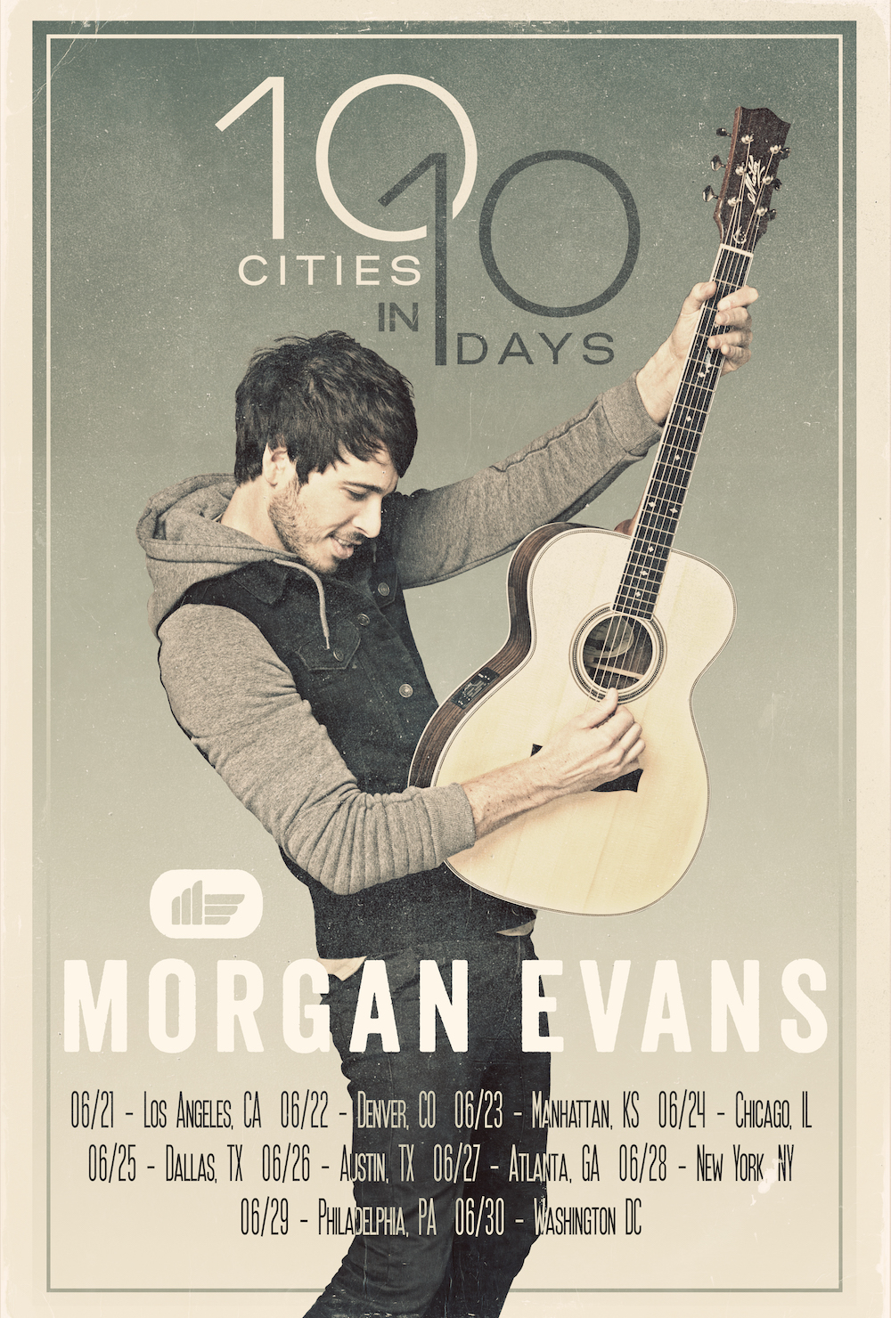 Morgan Evans Announces 10 in a 10 Tour – Dates Inside