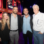 Pictured (L-R): The Valory Music Co. National Director Promotion & Marketing ASHLEY SIDOTI, Grand Ole Opry Director of Artist Relations and Programming Strategy JORDAN PETTIT, TYLER RICH, The Valory Music Co. General Manager GEORGE BRINER