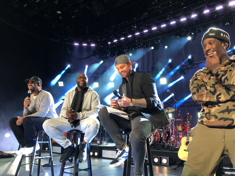 Brett Young Teams Up with Boyz II Men for Epic ‘CMT Crossroads’ Collaboration