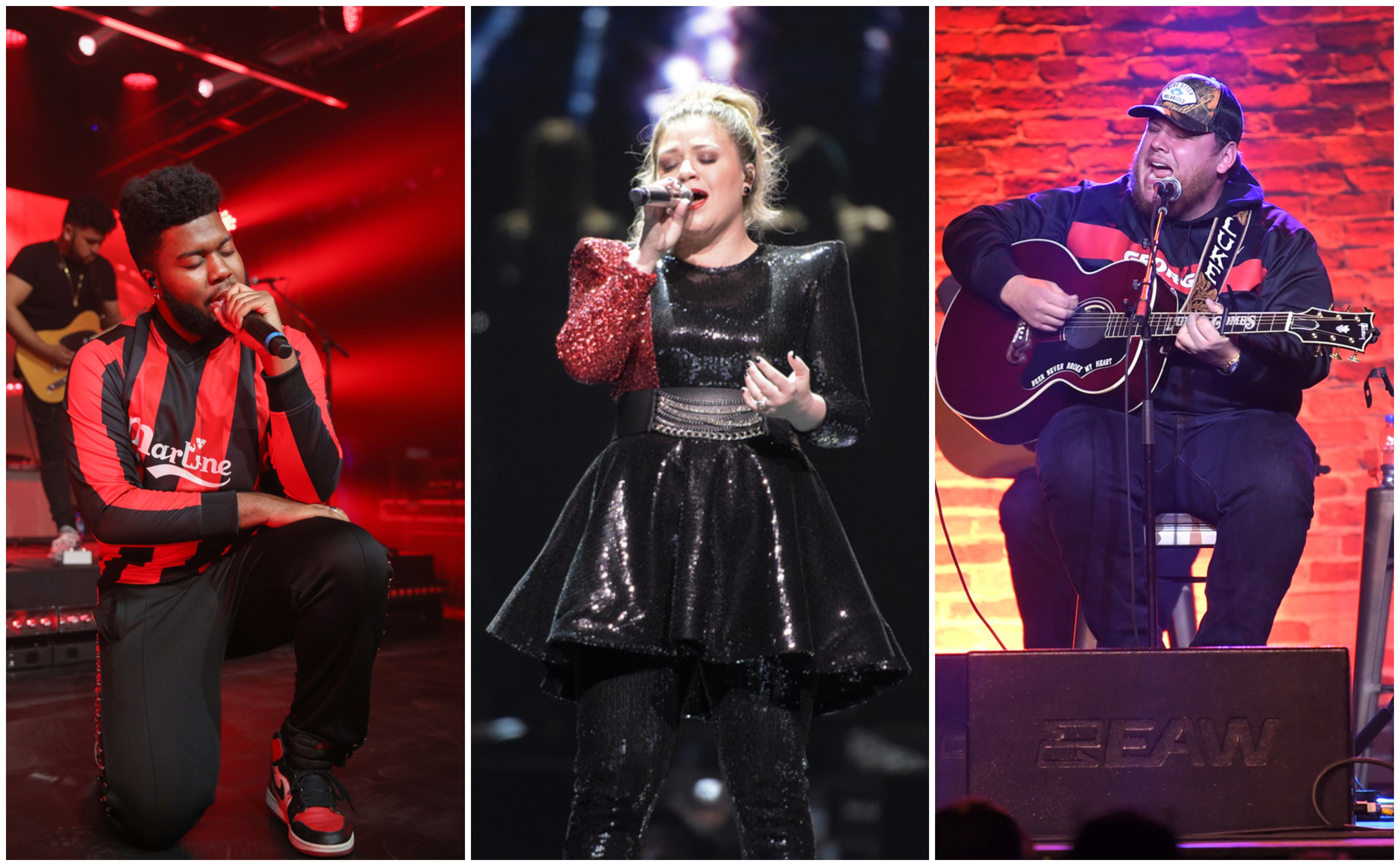 Khalid, Kelly Clarkson, Luke Combs & More to Collaborate with Artists at 54th ACM Awards