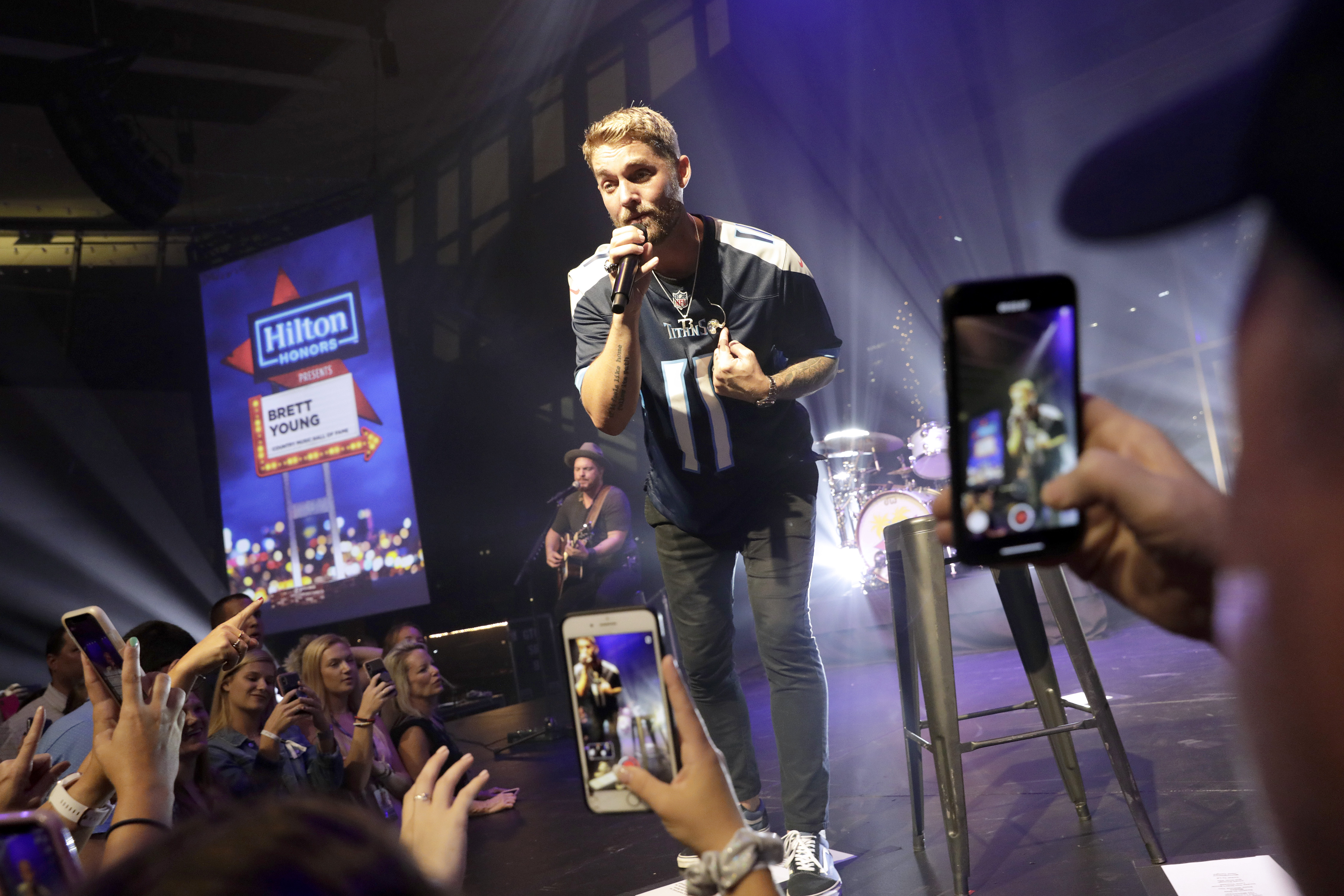 Brett Young Performs His Greatest Hits Exclusively for Hilton Honors Members