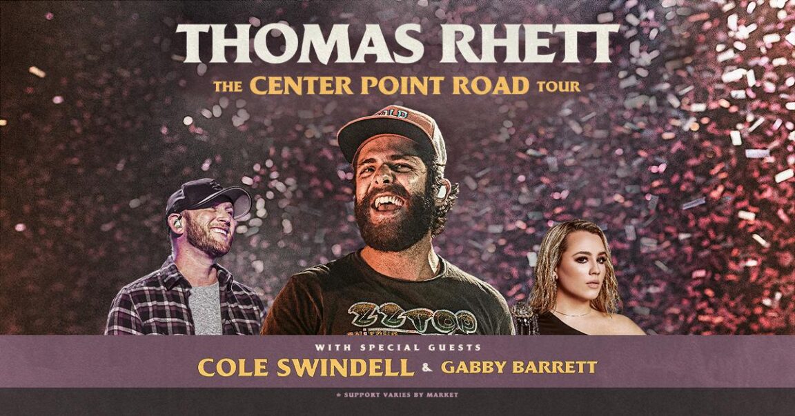 Thomas Rhett Plots 2021 ‘The Center Point Road’ Tour Celeb Secrets