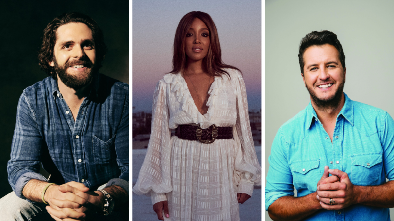 Luke Bryan, Mickey Guyton and Thomas Rhett Among Second Round of Performers Revealed for 2021 CMT Music Awards