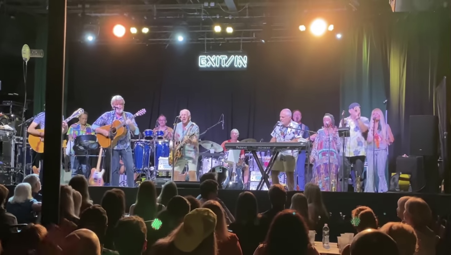 Jimmy Buffett Delivers Suprise Show at Famed Exit/In in Nashville