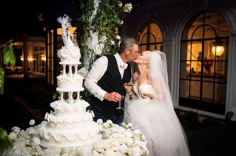 Blake Shelton Delivers Wedding Vows to Gwen Stefani Via Original Song