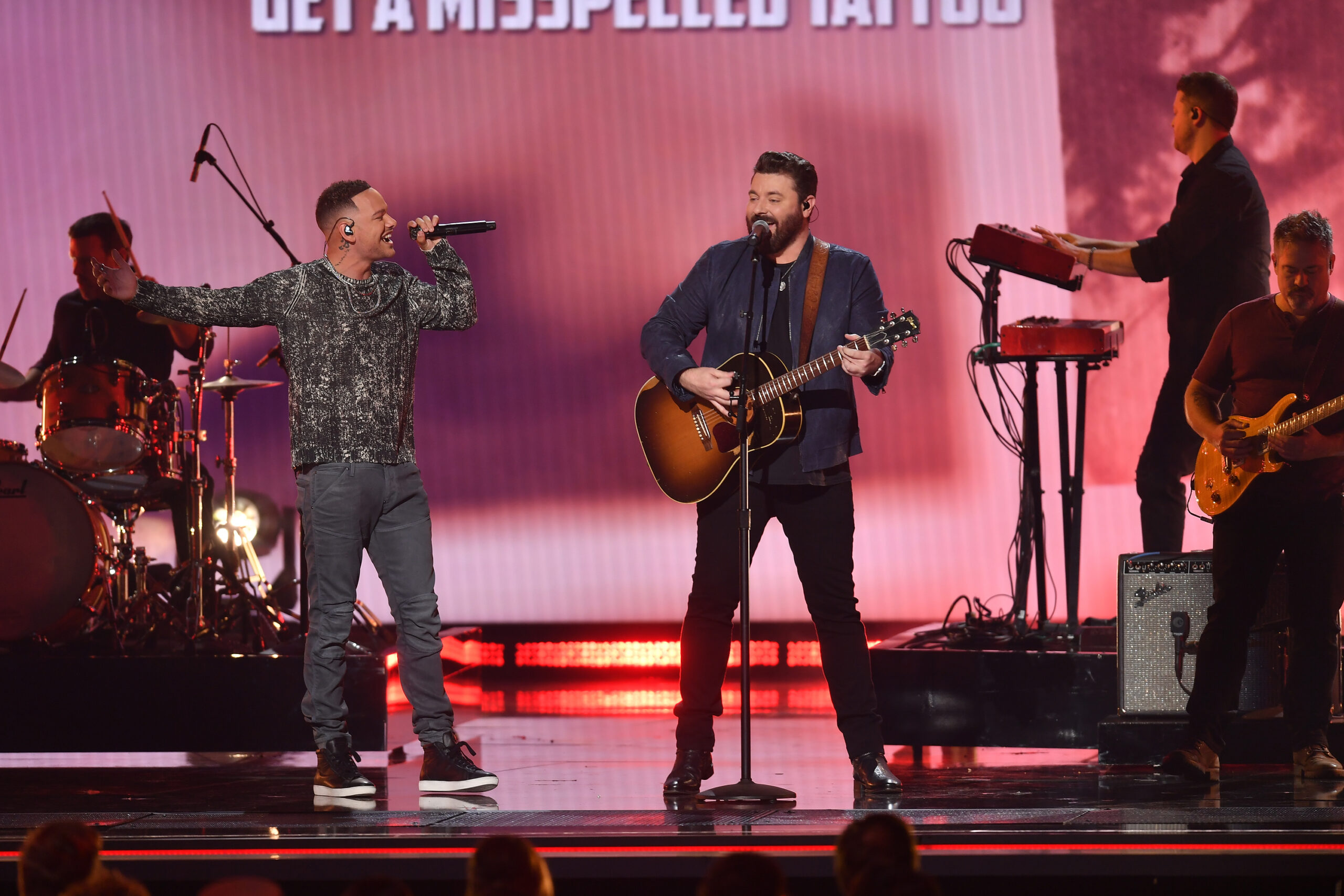 Chris Young and Kane Brown Perform In Front Their ‘Famous Friends’ at the 2021 CMA Awards (Watch)