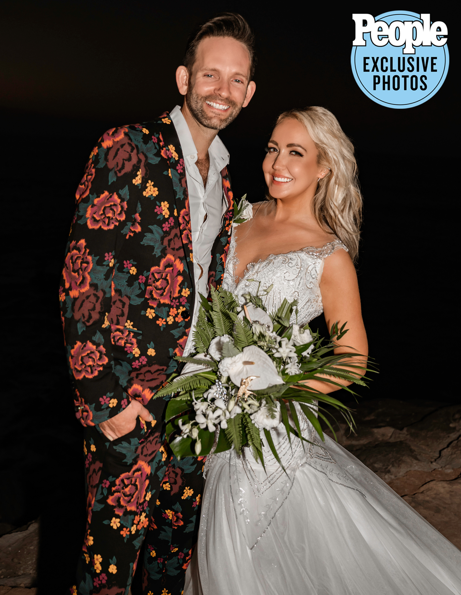 Meghan Linsey and Tyler Cain Elope in Maui