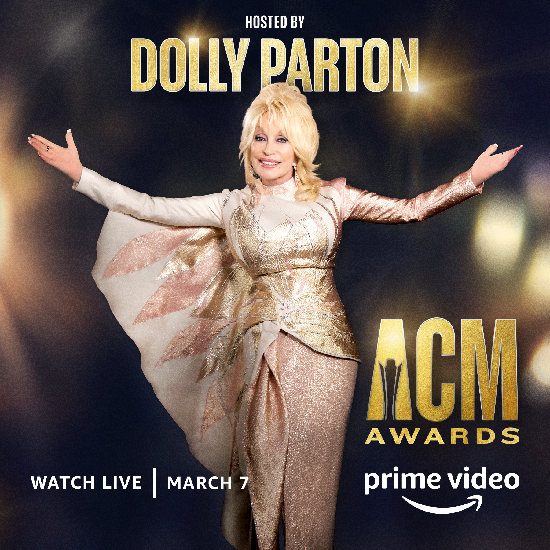 Dolly Parton Is Set To Host the 57th ACM Awards
