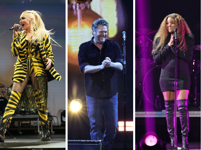 Blake Shelton, Gwen Stefani and Mickey Guyton Bring Country Music to Los Angeles for Super Bowl LVI Weekend