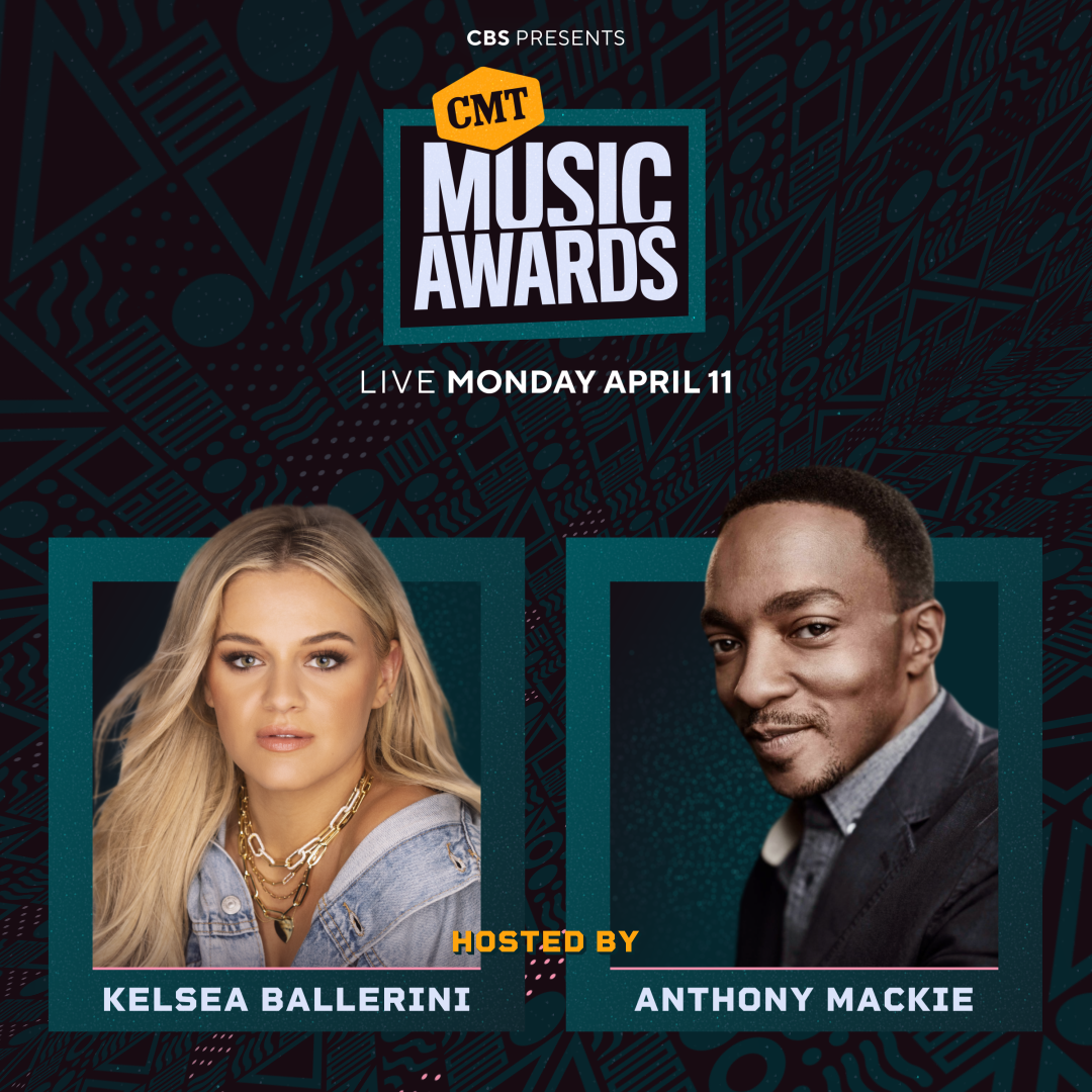 Kelsea Ballerini and Anthony Mackie to Host the 2022 CMT Music Awards