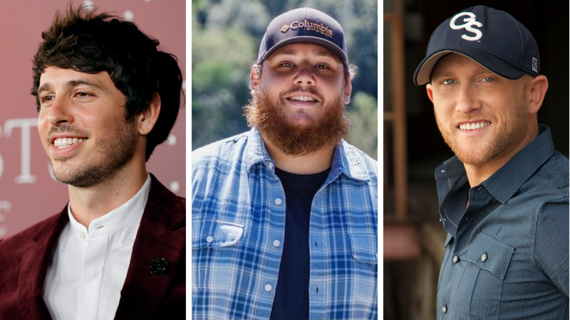New Music Friday: Luke Combs, Cole Swindell, Walker Hayes, Taylor Swift, Morgan Evans, And More