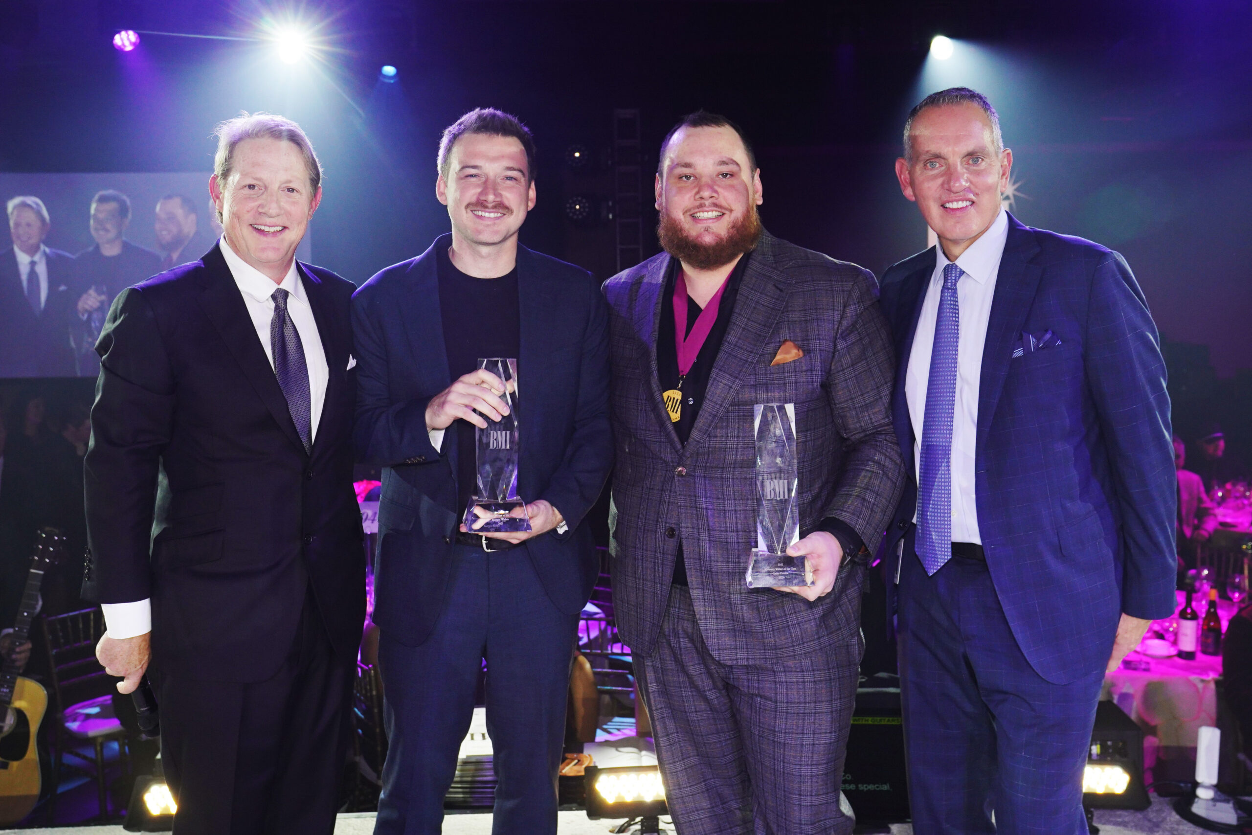Morgan Wallen and Luke Combs Tie for Coveted “Songwriter of the Year” Honor at 2023 BMI Country Awards